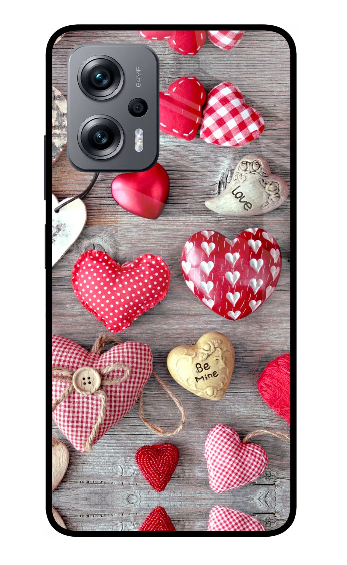 Love Wallpaper Redmi K50i Glass Case