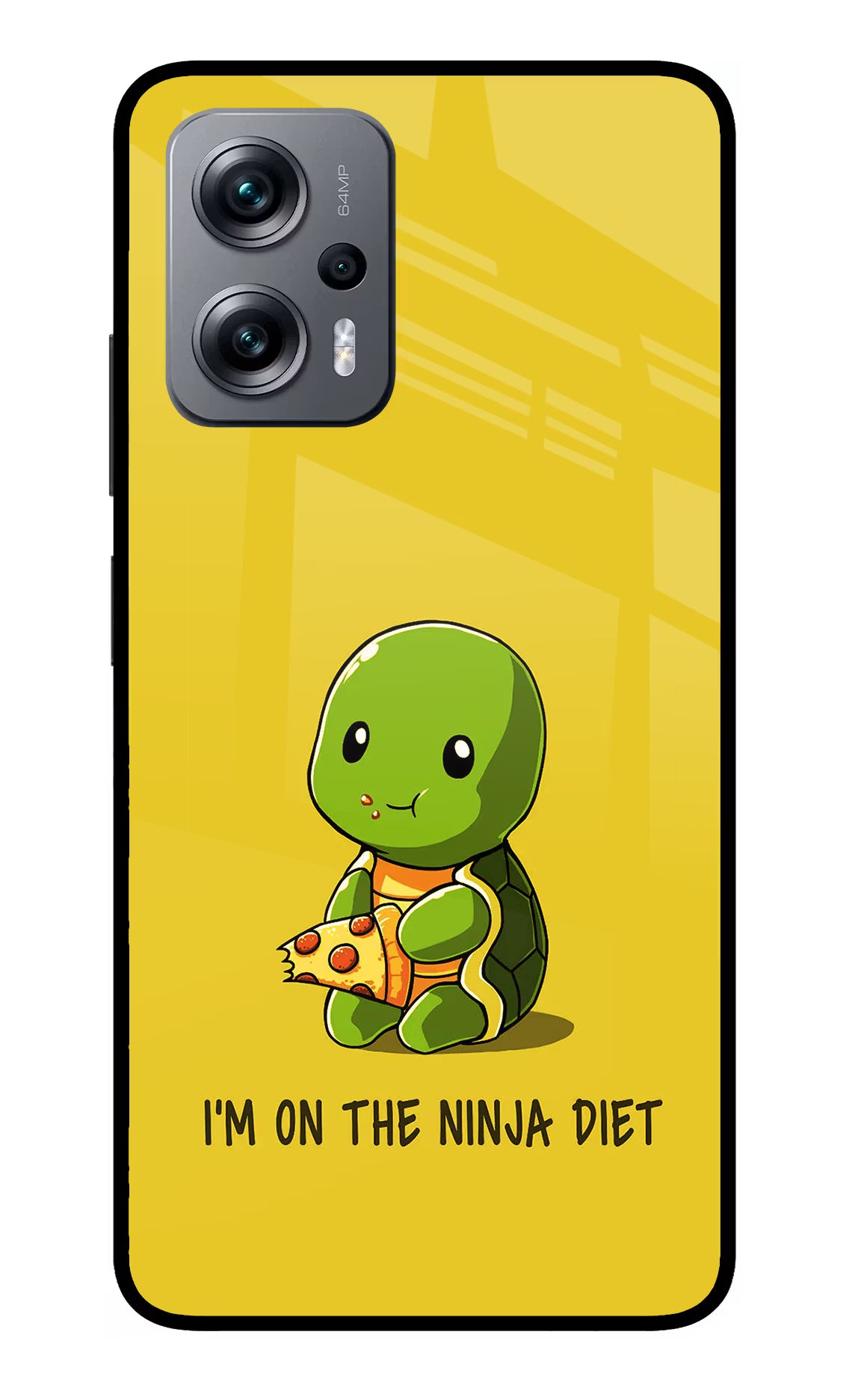 I'm on Ninja Diet Redmi K50i Glass Case