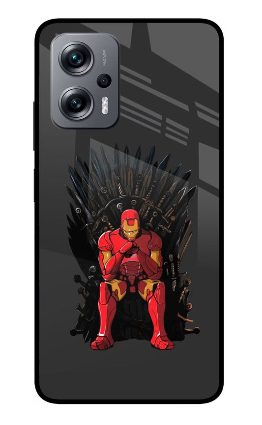 Ironman Throne Redmi K50i Glass Case
