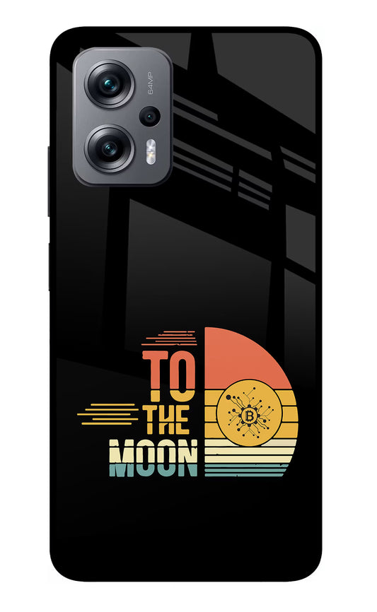 To the Moon Redmi K50i Glass Case