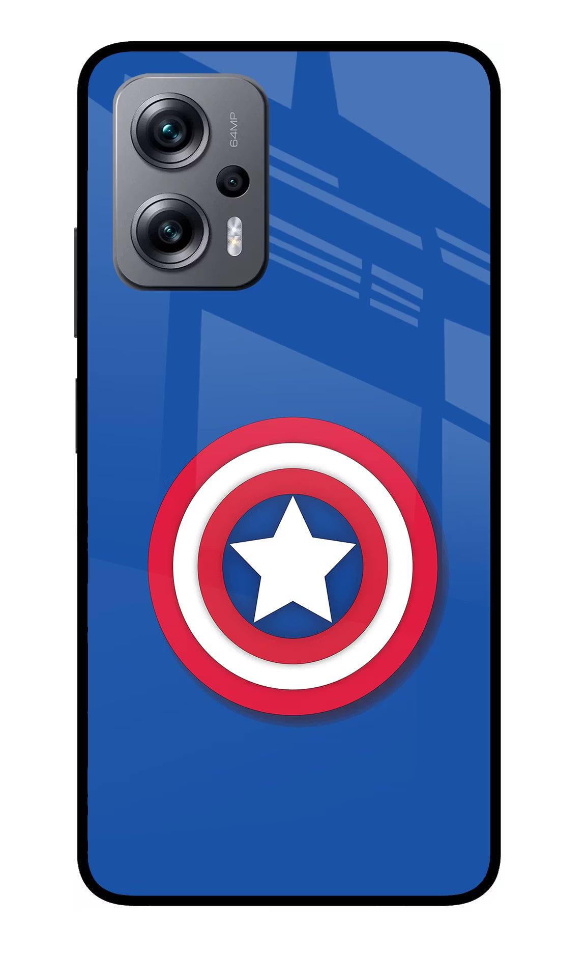 Shield Redmi K50i Glass Case Back Cover by Casekaro