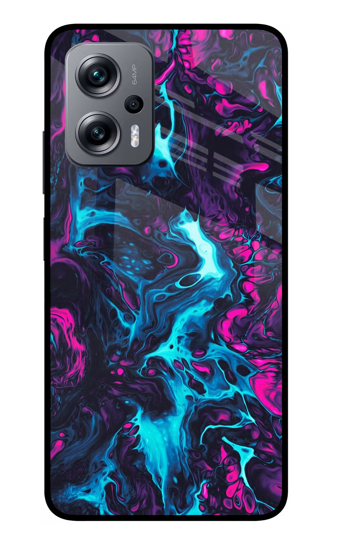 Abstract Redmi K50i Glass Case