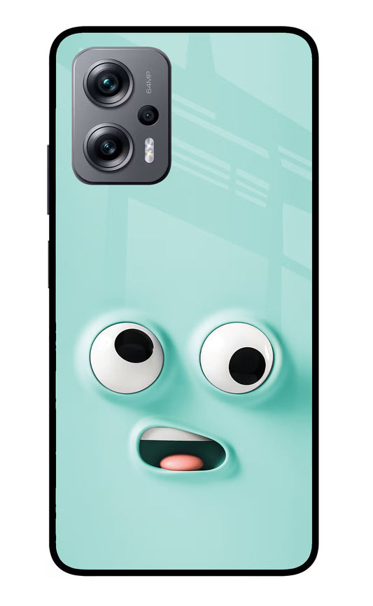 Funny Cartoon Redmi K50i Glass Case