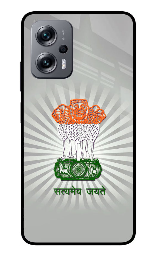 Satyamev Jayate Art Redmi K50i Glass Case