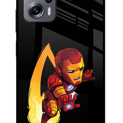 IronMan Redmi K50i Glass Case Back Cover by Casekaro