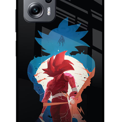 Goku Redmi K50i Glass Case Back Cover by Casekaro