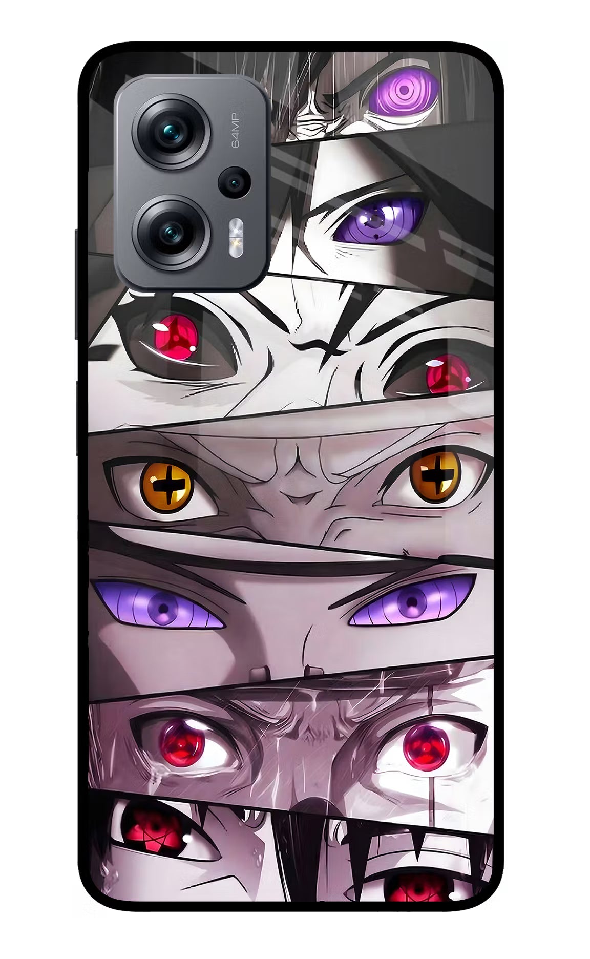 Naruto Anime Redmi K50i Glass Case