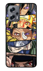 Naruto Character Redmi K50i Glass Case