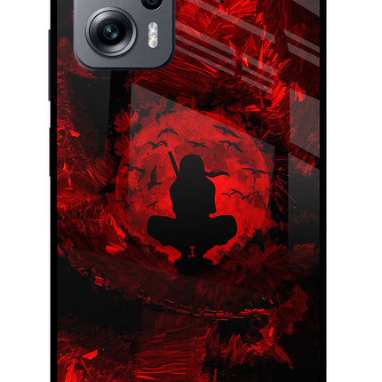 Itachi Uchiha Redmi K50i Glass Case