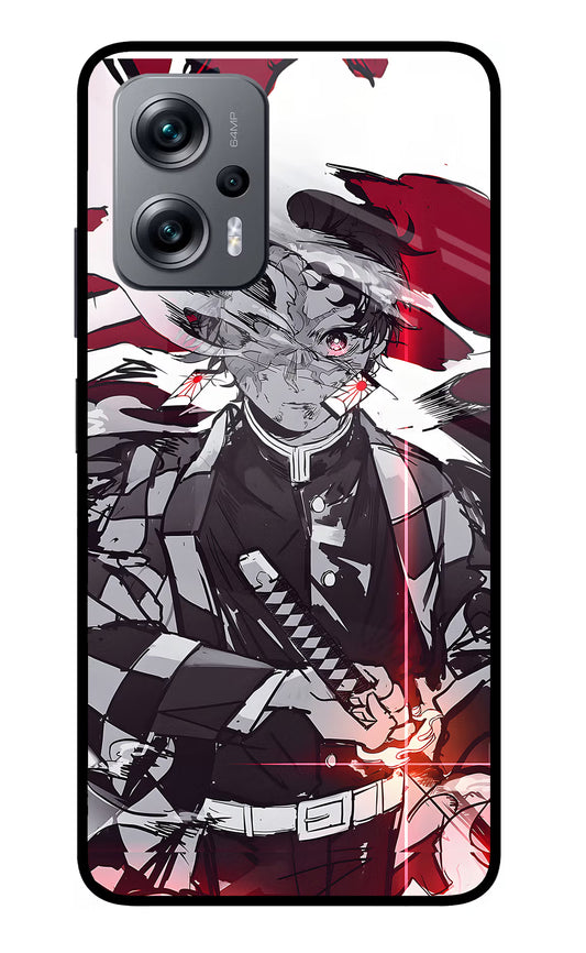 Demon Slayer Redmi K50i Glass Case