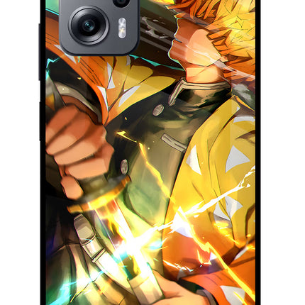 Demon Slayer Redmi K50i Glass Case