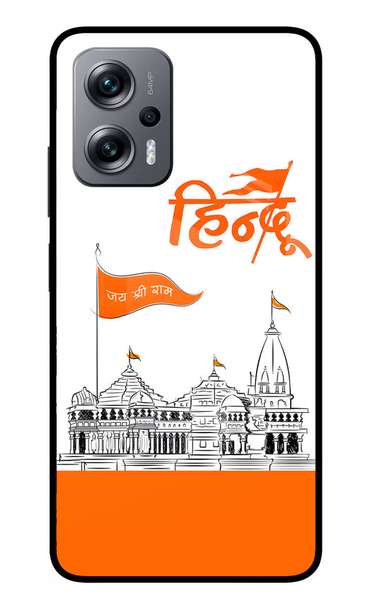 Jai Shree Ram Hindu Redmi K50i Glass Case