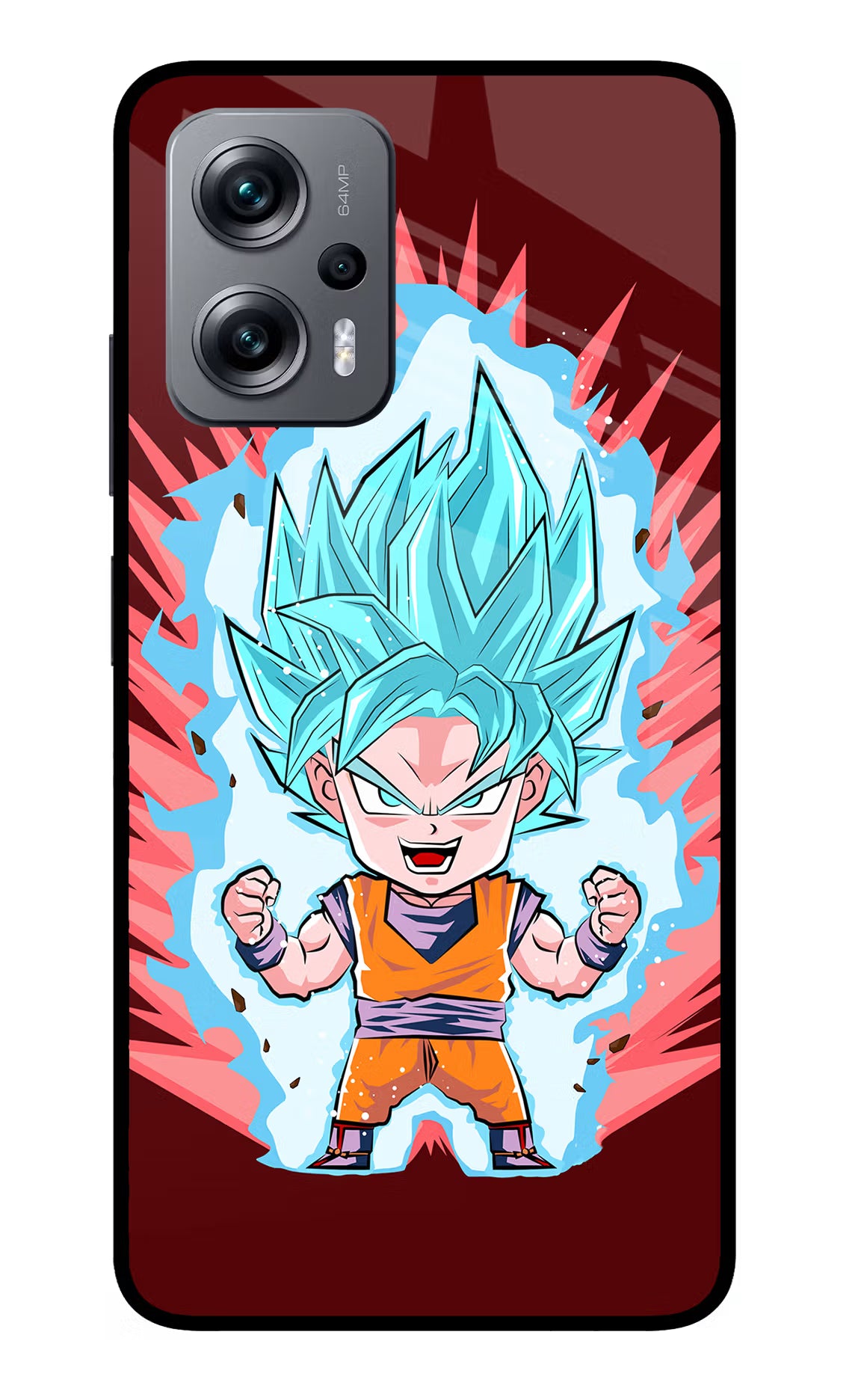 Goku Little Redmi K50i Glass Case