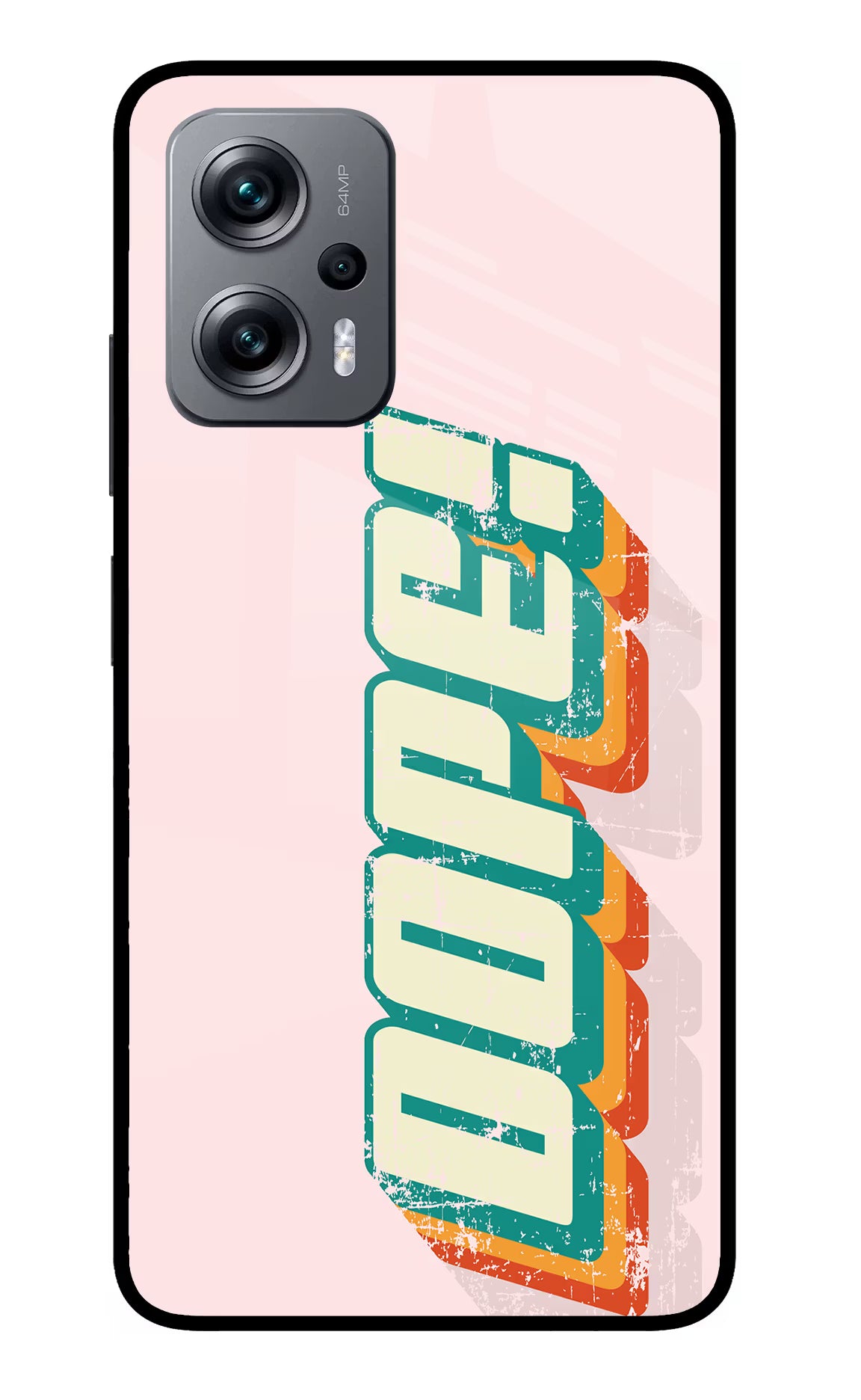 Dope Redmi K50i Glass Case