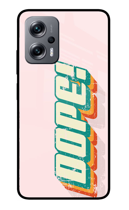 Dope Redmi K50i Glass Case