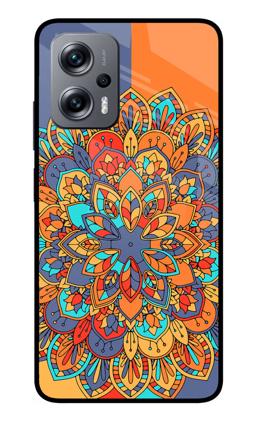 Color Mandala Redmi K50i Glass Case