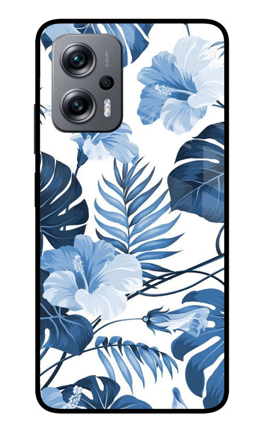 Fabric Art Redmi K50i Glass Case