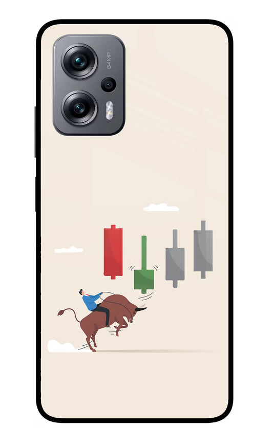 Bull Trading Momentum Redmi K50i Glass Case
