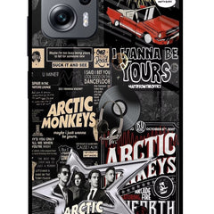 Arctic Monkeys Redmi K50i Glass Case