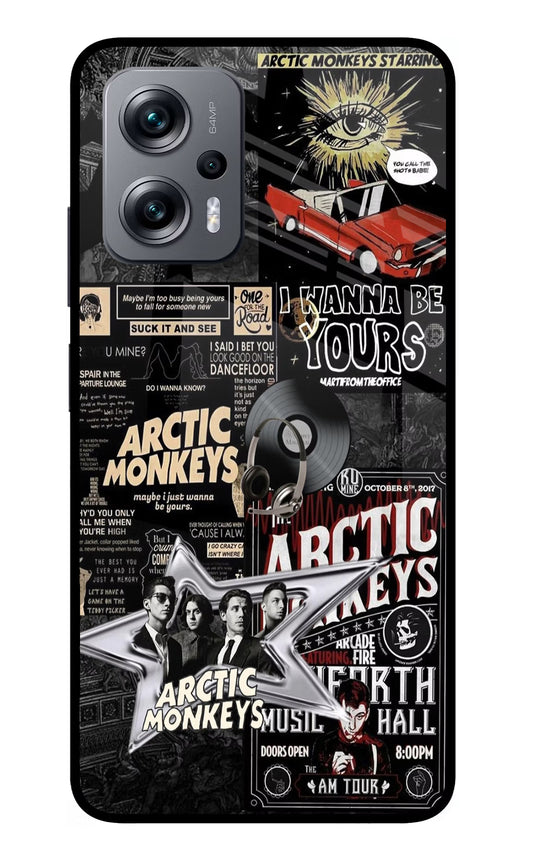 Arctic Monkeys Redmi K50i Glass Case