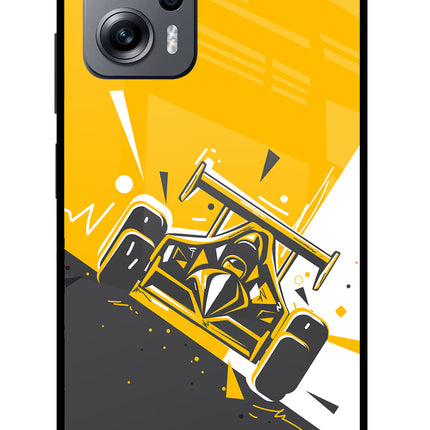 Track King Redmi K50i Glass Case