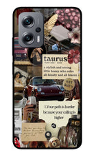 Taurus Zodiac Redmi K50i Glass Case