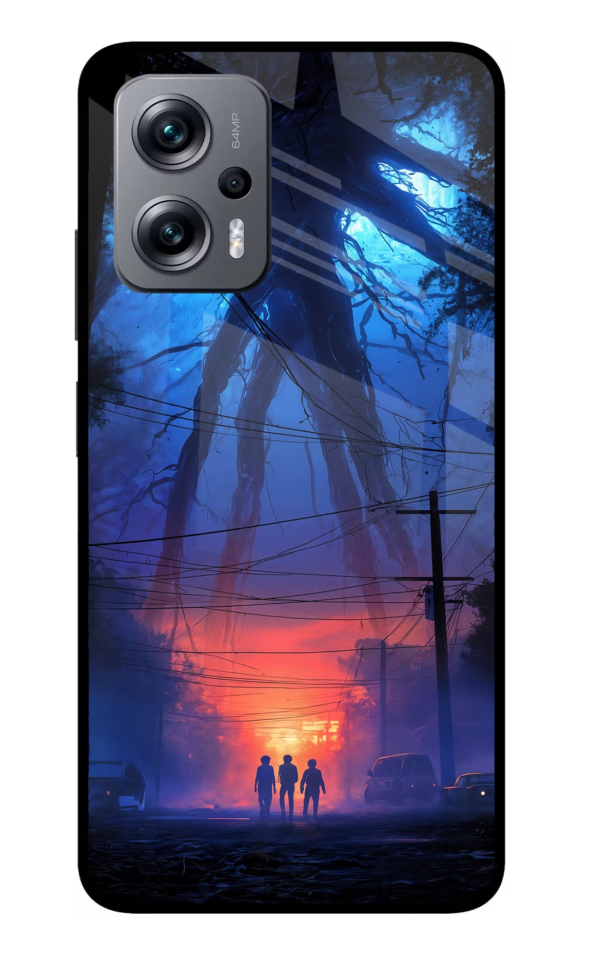 Ordinary Things Shadow Redmi K50i Glass Case Back Cover by Casekaro