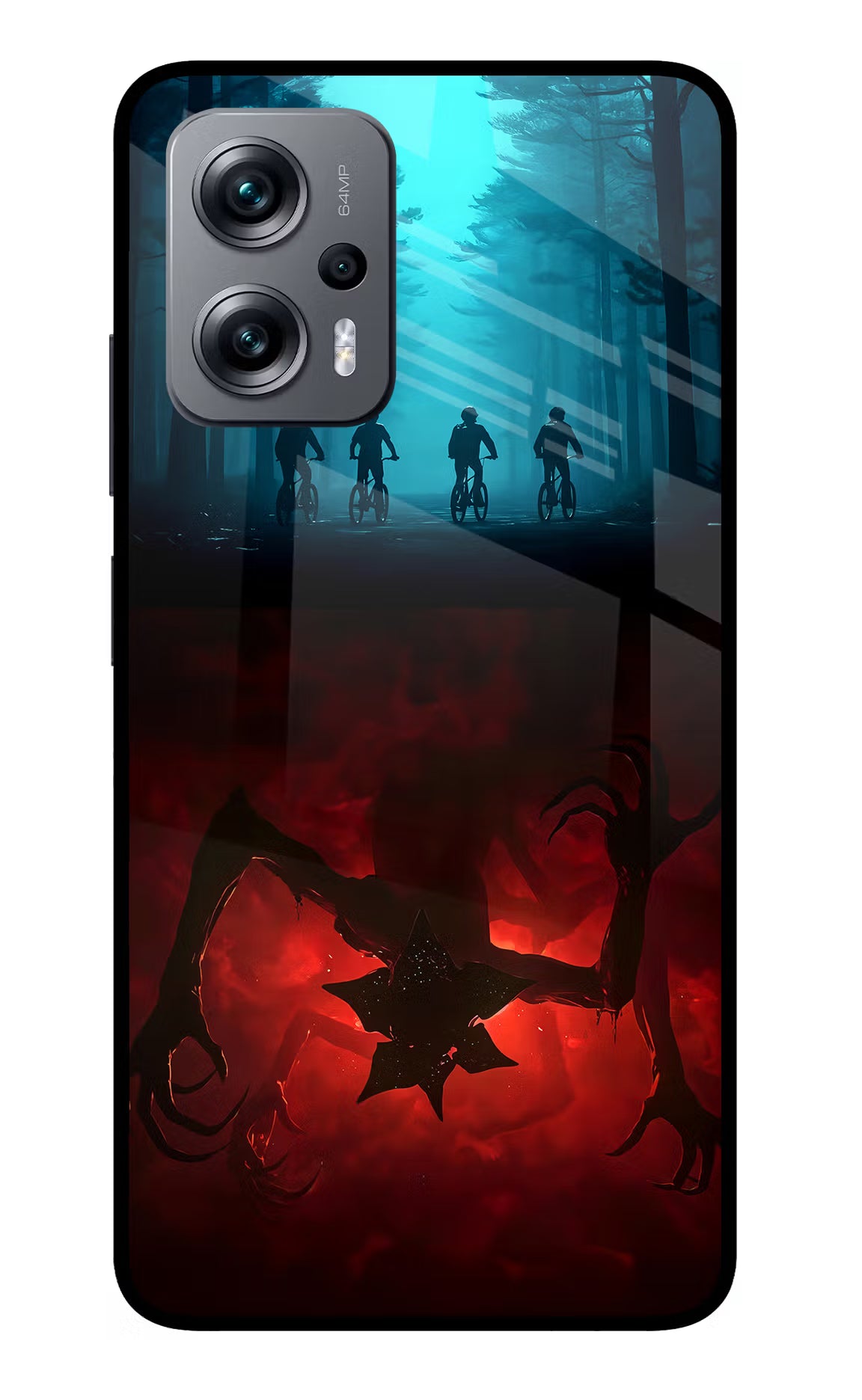 Ordinary Things Downside Up Redmi K50i Glass Case Back Cover by Casekaro