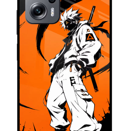 Street Samurai  Redmi K50i Glass Case