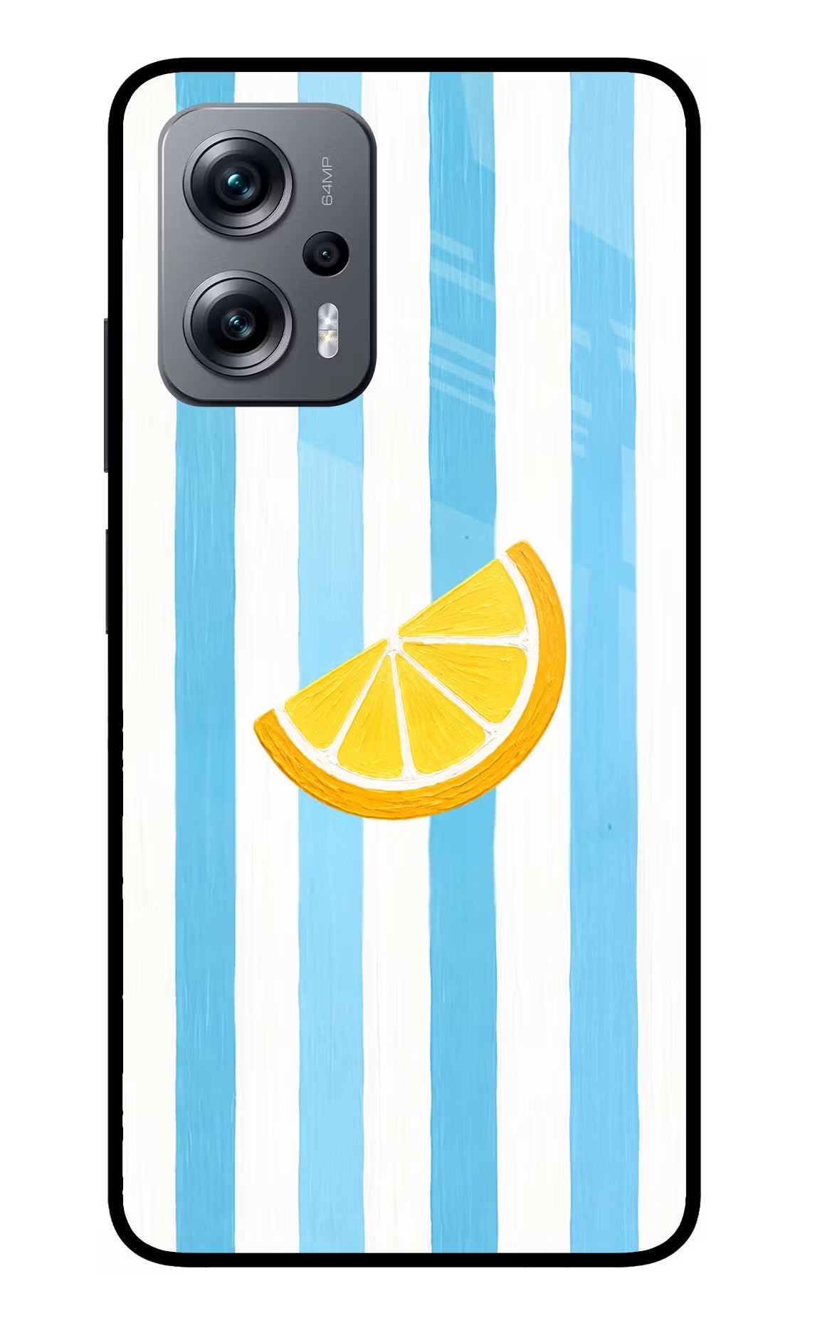 Summer Lemon Redmi K50i Glass Case