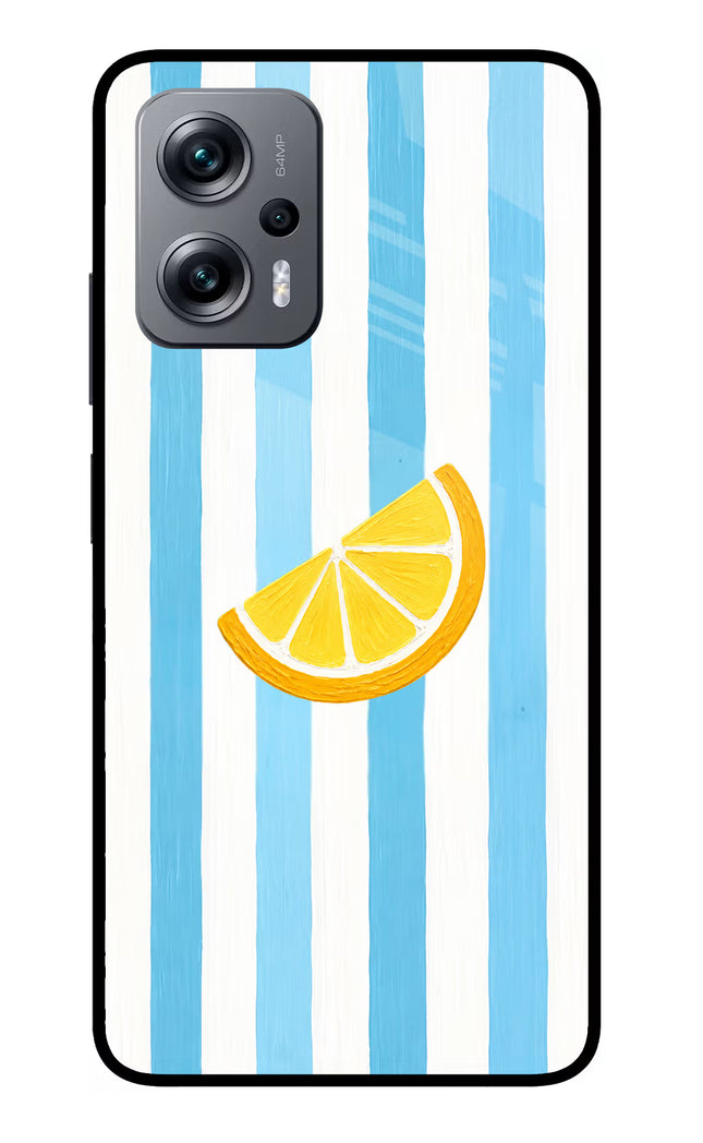 Summer Lemon Redmi K50i Glass Case