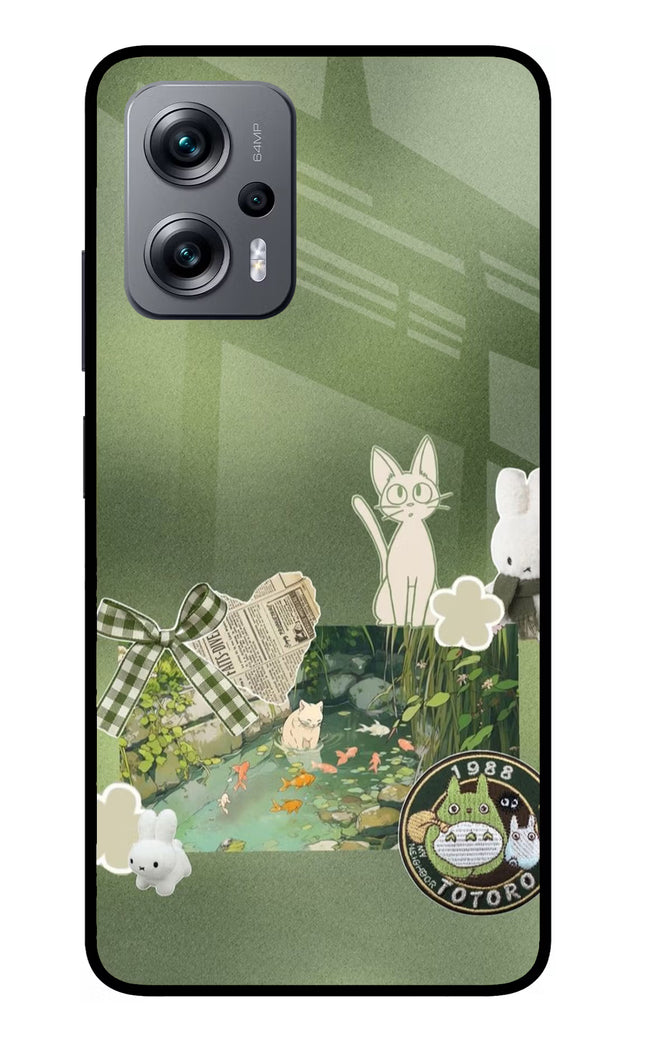 Aesthetic anime Redmi K50i Glass Case