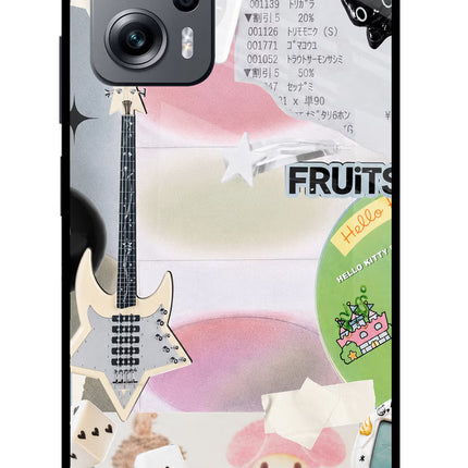 Softcore case Redmi K50i Glass Case