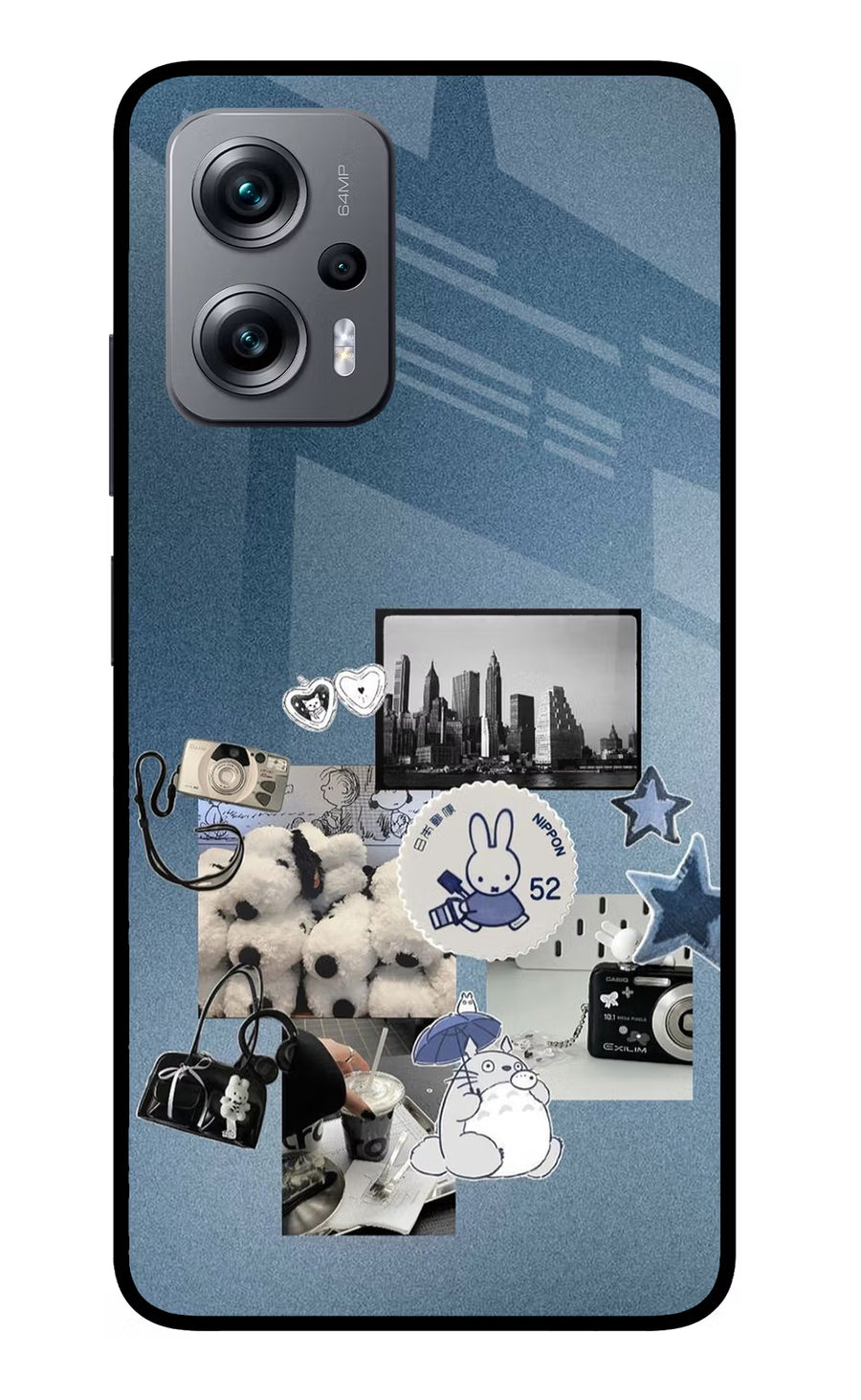 Miffy Redmi K50i Back Cover, Glass case