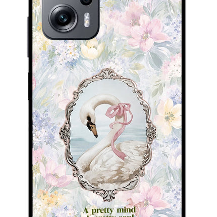 Pretty Mind Pretty Soul Redmi K50i Glass Case