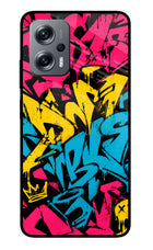 Graffiti Vibe Redmi K50i Glass Case