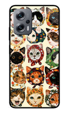 Cool Cat Redmi K50i Glass Case