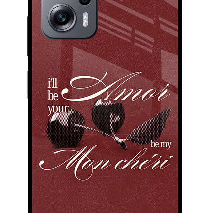Velvet Cherry Redmi K50i Glass Case