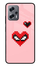 Gwen Heart Redmi K50i Glass Case