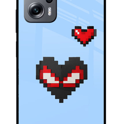 Peter Heart Redmi K50i Glass Case