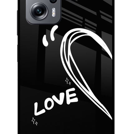 Love Line Redmi K50i Glass Case