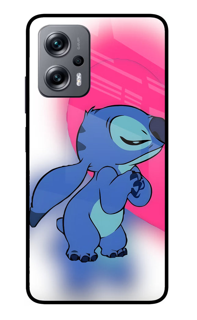 Stitch Hug Redmi K50i Glass Case