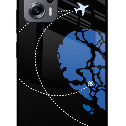 Love Orbit Redmi K50i Glass Case