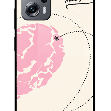Miss Orbit Redmi K50i Glass Case