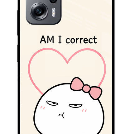 Always Right Redmi K50i Glass Case