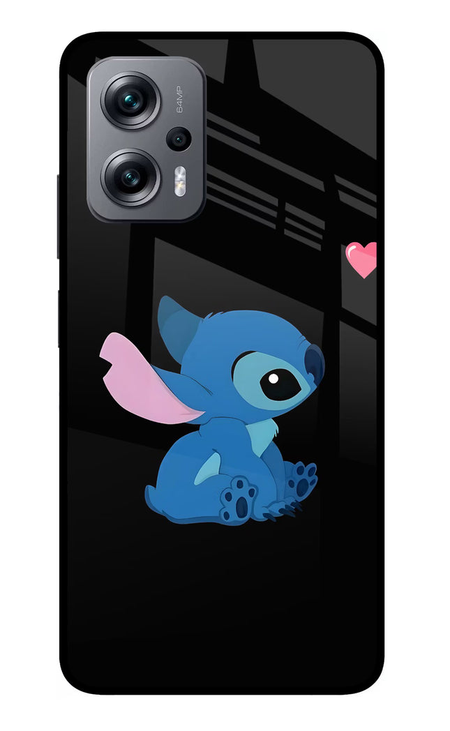 Stitch Crush Redmi K50i Glass Case
