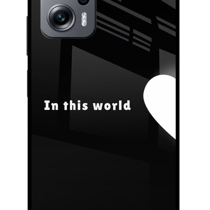 This World Redmi K50i Glass Case