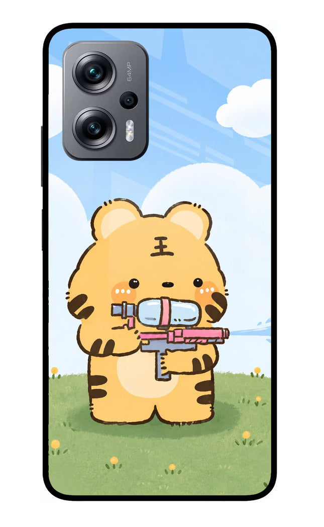 Tiger Treat Redmi K50i Glass Case