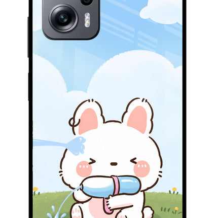 Bunny Treat Redmi K50i Glass Case