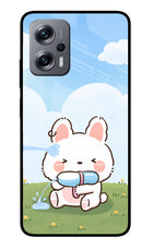 Bunny Treat Redmi K50i Glass Case